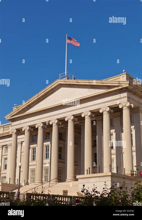 WASHINGTON, DC USA - United States Treasury building Stock Photo - Alamy