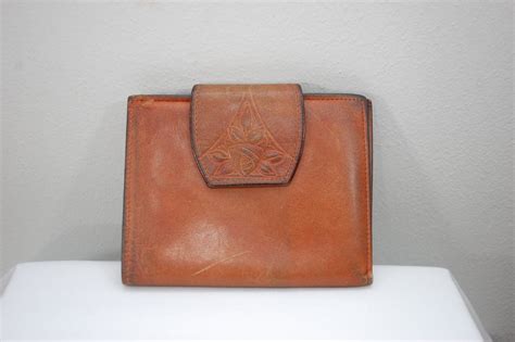 Vintage ROLFS Cowhide Leather Ladies Wallet USA