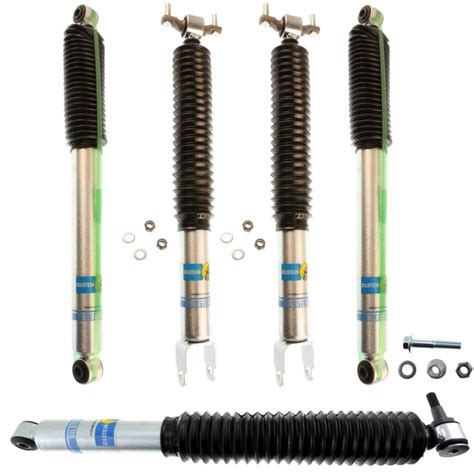 Bilstein 5100 4-6" Front 3-4" Rear Lift Shocks +Stabilizer 2011-2018 Chevy/GMC Silverado/Sierra ...