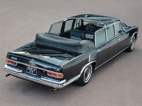 MERCEDES BENZ 600 Pullman Landaulet (V100) specs - 1965, 1966, 1967 ...