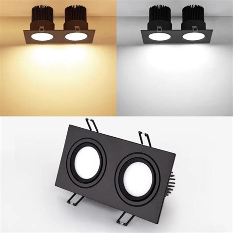 Square LED Dimmable Downlight LED Spot light decoration Ceiling Lamp – JSW Mall