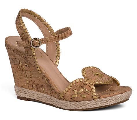 Lyst - Jack Rogers Clare Wedge in Brown