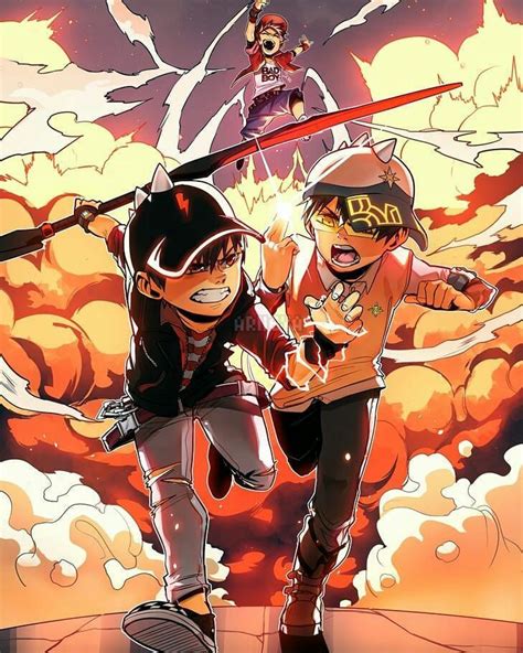 Boboiboy Element Story with Reader || -Lawak Series- | Gambar animasi kartun, Gambar karakter ...