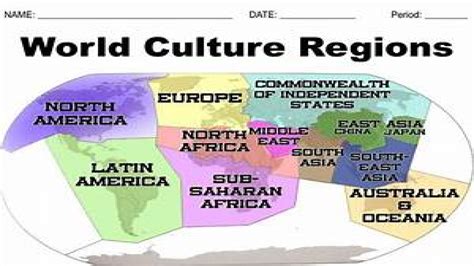 Cultural Regions Of World – GKToday