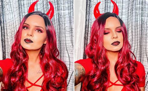 Easy Red Devil Costume + Makeup » Kirsten Krupps