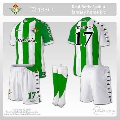 football kits design: Real Betis Seville fantasy kits