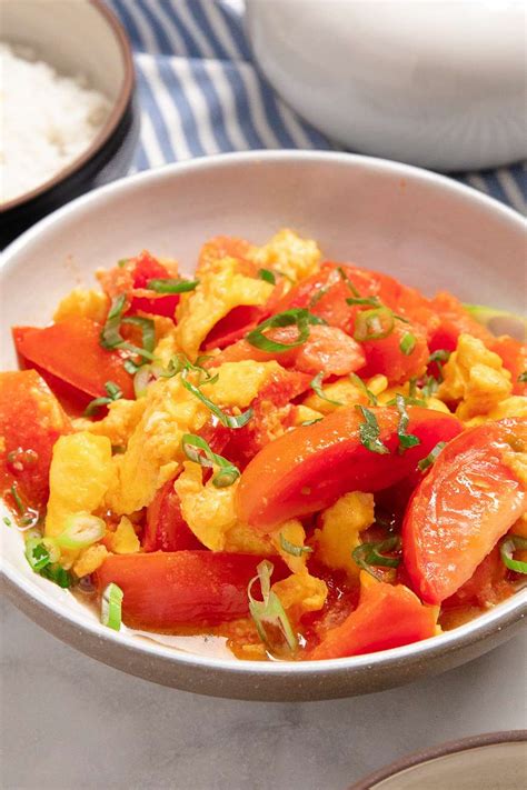 Chinese Tomato Egg Stir Fry Recipe