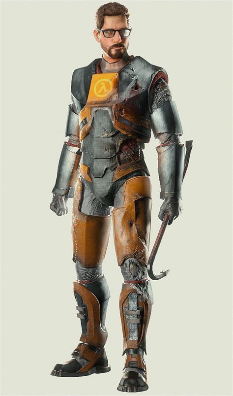 Gordon Freeman damaged HEV suit | Gordon freeman, Half life, Freeman