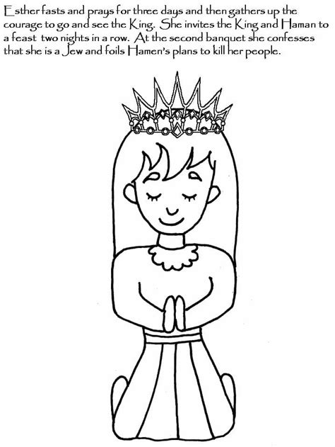 Queen Esther coloring pages - ColoringLib