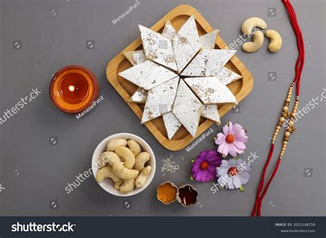 Indian Festival Raksha Bandhan Rakhi Thali Stock Photo 2033108759 ...