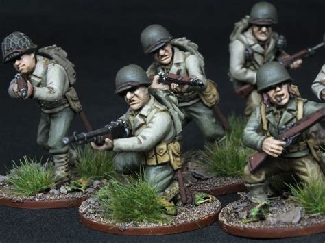 Bolt Action 28mm US Infantry | 28mm WW2 Bolt Action figures … | Flickr