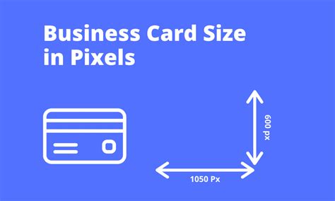 Business Card Size in Pixels