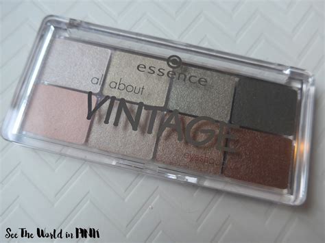 Essence Eyeshadow Palette All About Vintage - Review, Swatches, and Makeup Looks! | See the ...