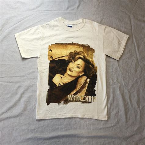 Vintage 90s Wynonna Judd country singer t-shirt.... - Depop