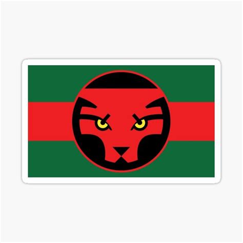 "Wakanda Flag" Sticker by LGBTowo | Redbubble