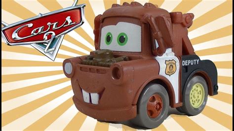 Cars 2 Tow Mater Mini Adventures Disney Pixar Toy Mater Review - YouTube