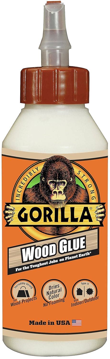 Gorilla Wood Glue, 8 oz.: Amazon.co.uk: DIY & Tools