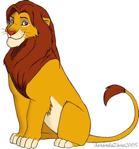 Adult Simba - Cliparts.co