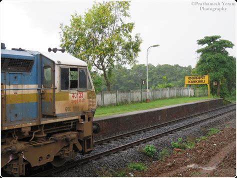 GOC WDP4D - Kankavli Station : Konkan Railway | GOC WDP4D #4… | Flickr