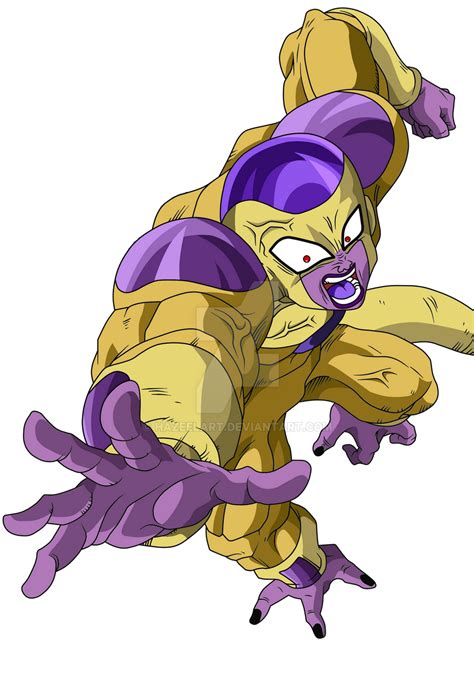 Golden Frieza 100% (Full Power) by HazeelArt on DeviantArt