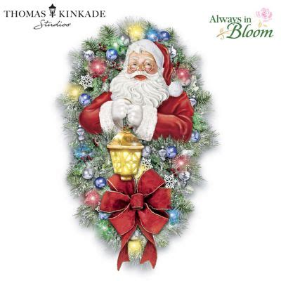 Beautiful Thomas Kinkade Christmas Wreaths Warm Our Hearts