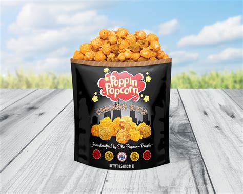 Chicago Style Popcorn Individual Size Bag – Poppin Popcorn