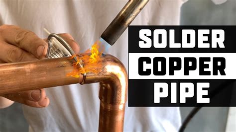 How To Solder Copper Pipe LIKE A PRO - Tutorial - YouTube