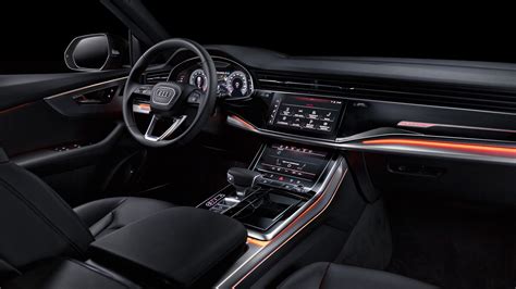 Audi Q8 55 TFSI quattro S line 2019 5K Interior Wallpaper - HD Car ...