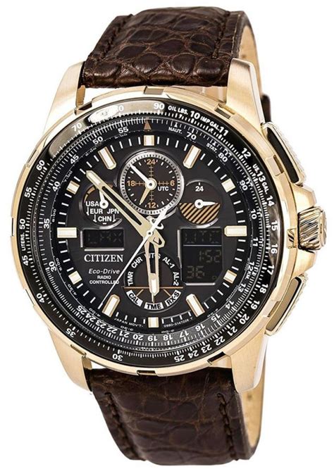 Citizen Skyhawk A-T Mens Watch Crystal Watches, Rose Gold Watches, Hand ...