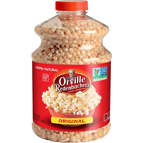 Orville Redenbacher's Original Gourmet Yellow Popcorn Kernels, 45 Ounce - Walmart.com