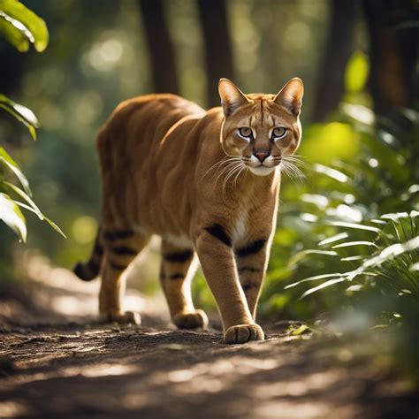 African Golden Cat - The Tiniest Tiger