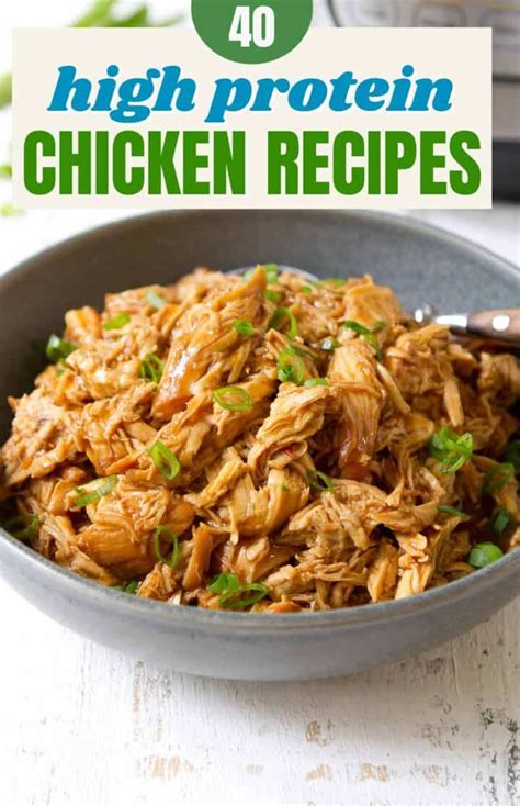 40 High Protein Chicken Recipes - Cookin Canuck