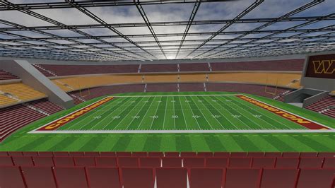 3D model Washington Commanders - American Football Stadium VR / AR ...