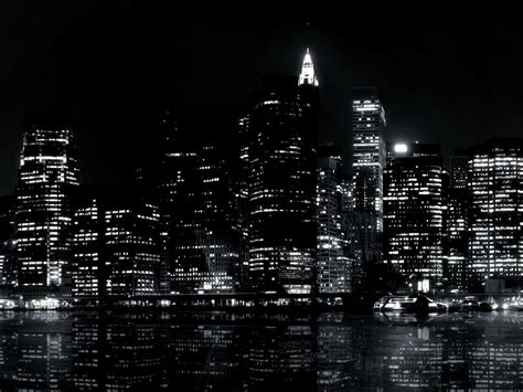 Black And White City Wallpapers - Wallpaper Cave