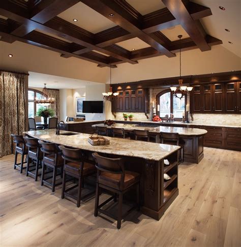 Traditional Kitchen | Brown kitchen cabinets, Brown cabinets, Rustic ...