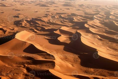 Aerial view sand dunes in desert, 24593985 Stock Photo at Vecteezy