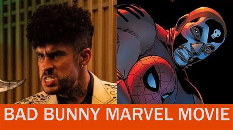 El Muerto Marvel movie starring Bad Bunny announcement from Sony - YouTube