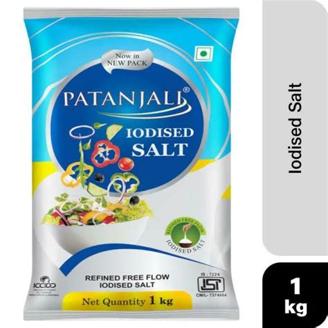 Patanjali Iodised Salt 1 kg - JioMart