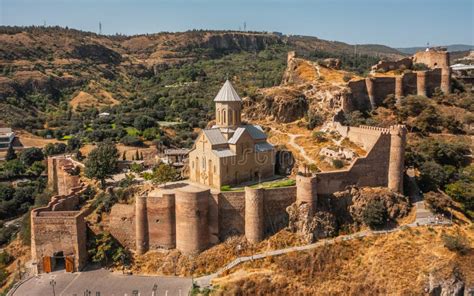 Narikala Fortress in Tbilisi Stock Image - Image of caucasus, architecture: 257075985