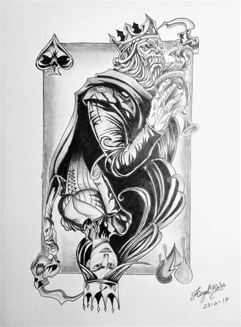 Cards, King, Queen | Partner tattoos, Card tattoo, Poker tattoo