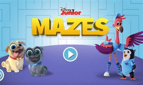 Disney Junior Mazes | NuMuKi