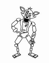 FNAF Coloring Pages Free Printable PDF sketch template