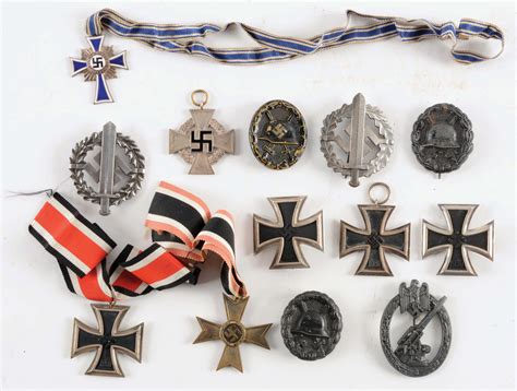 Lot Detail - LOT OF 13: IMPERIAL GERMAN AND THIRD REICH MEDALS.