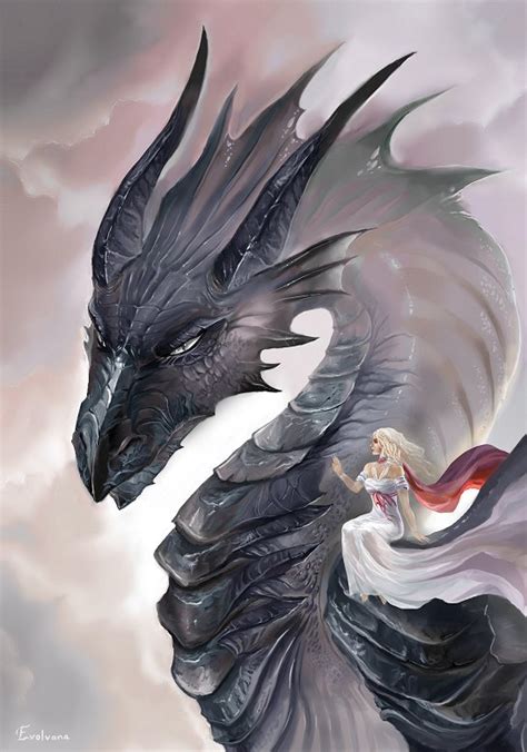 Daenerys and Drogon by Evolvana on DeviantArt