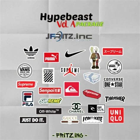 Jual STICKER PREMIUM HYPEBEAST VOL A WATERPROOF VINYL AESTHETIC ...