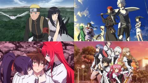 Top 10 harem action mecha anime