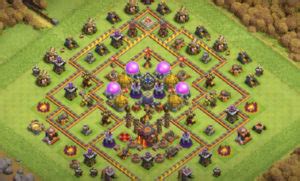 The Best TH10 War/Trophy/Farming Base Layouts (March 2021) - AllClash Mobile Gaming