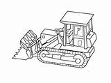 Bulldozer Coloring Pages  Free Printable For Kids sketch template