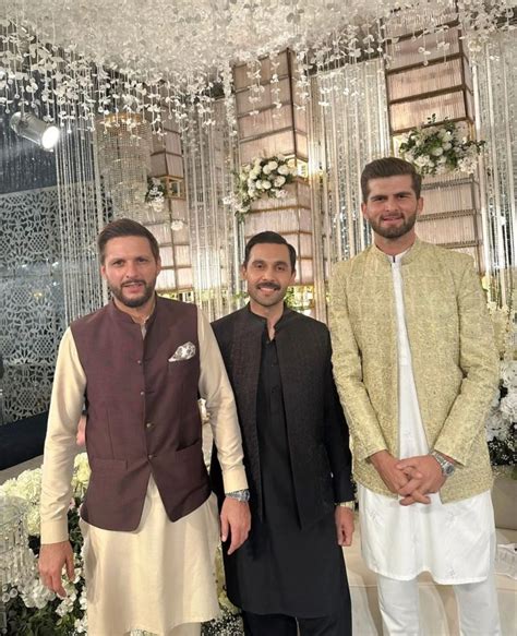 Shaheen Shah Afridi weds Shahid Afridi's daughter Ansha in lavish ...