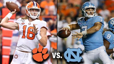 Clemson vs North Carolina: 2019 Game Preview - YouTube